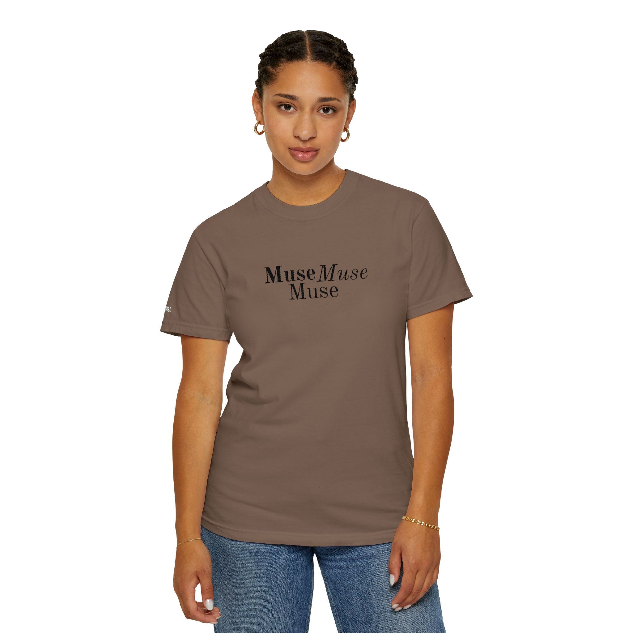 Muse Muse Muse Embroidered Comfort Colors® T-Shirt