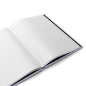 Custom Lavender Notebook - 150 Lined Pages & Hard Cover