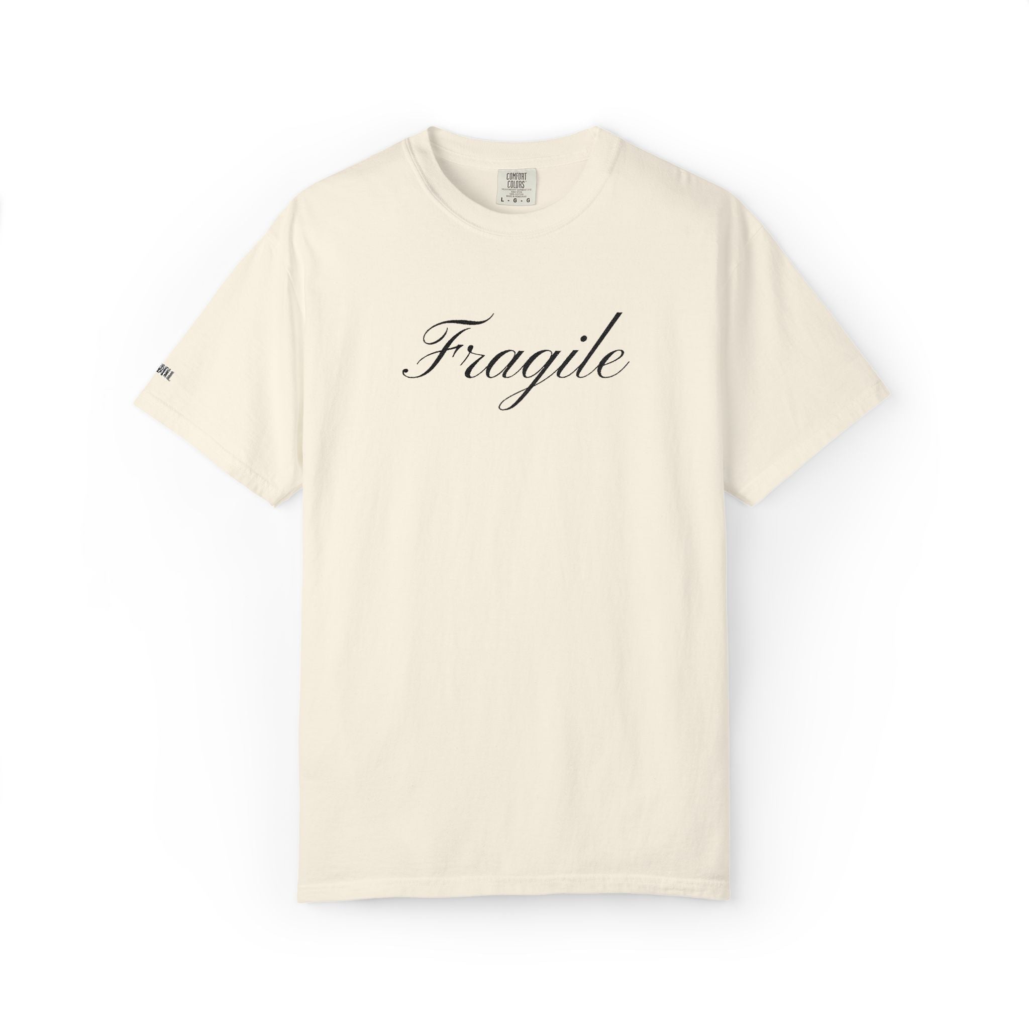 Embroidered Fragile Comfort Colors® T-Shirt