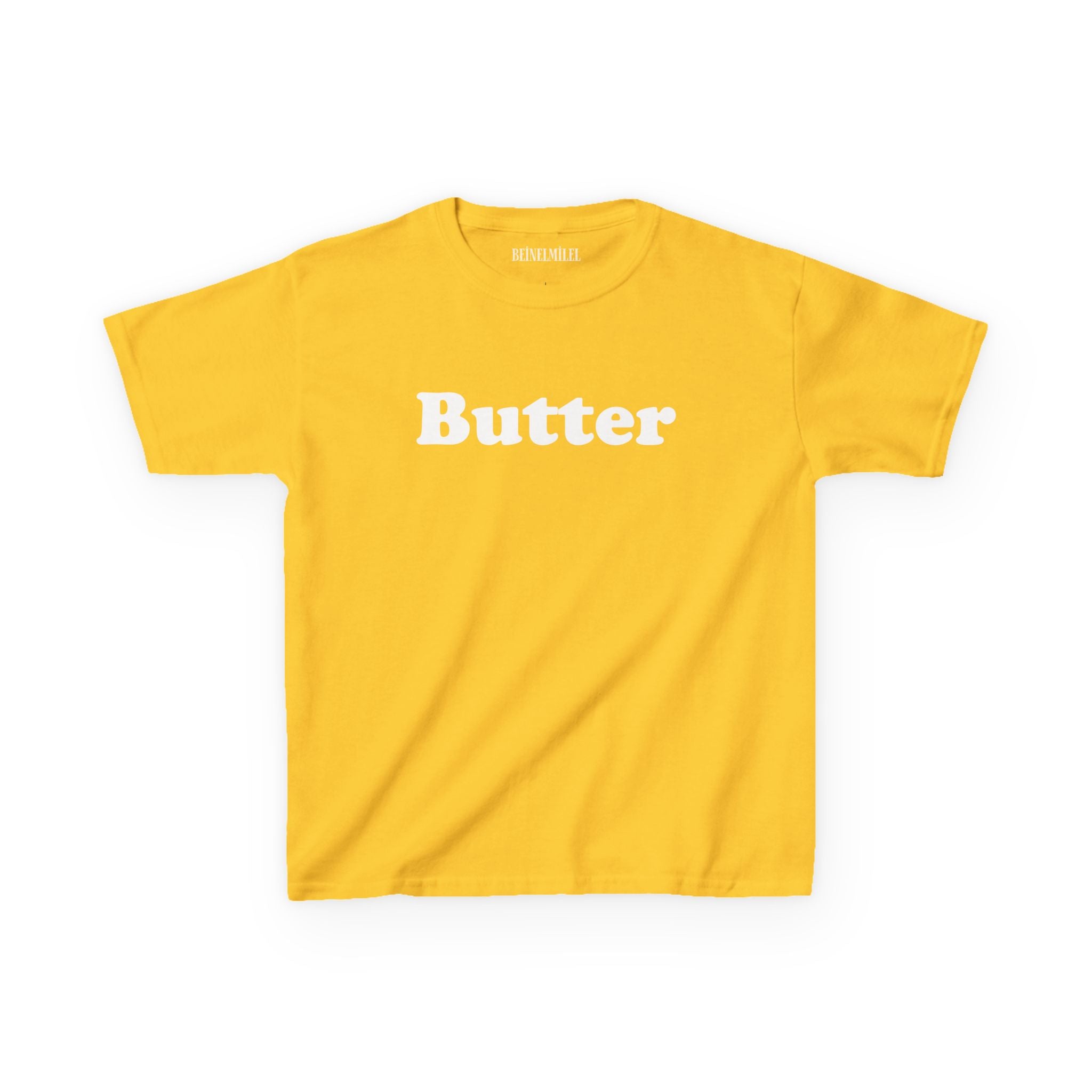 Butter Slogan Baby Tee
