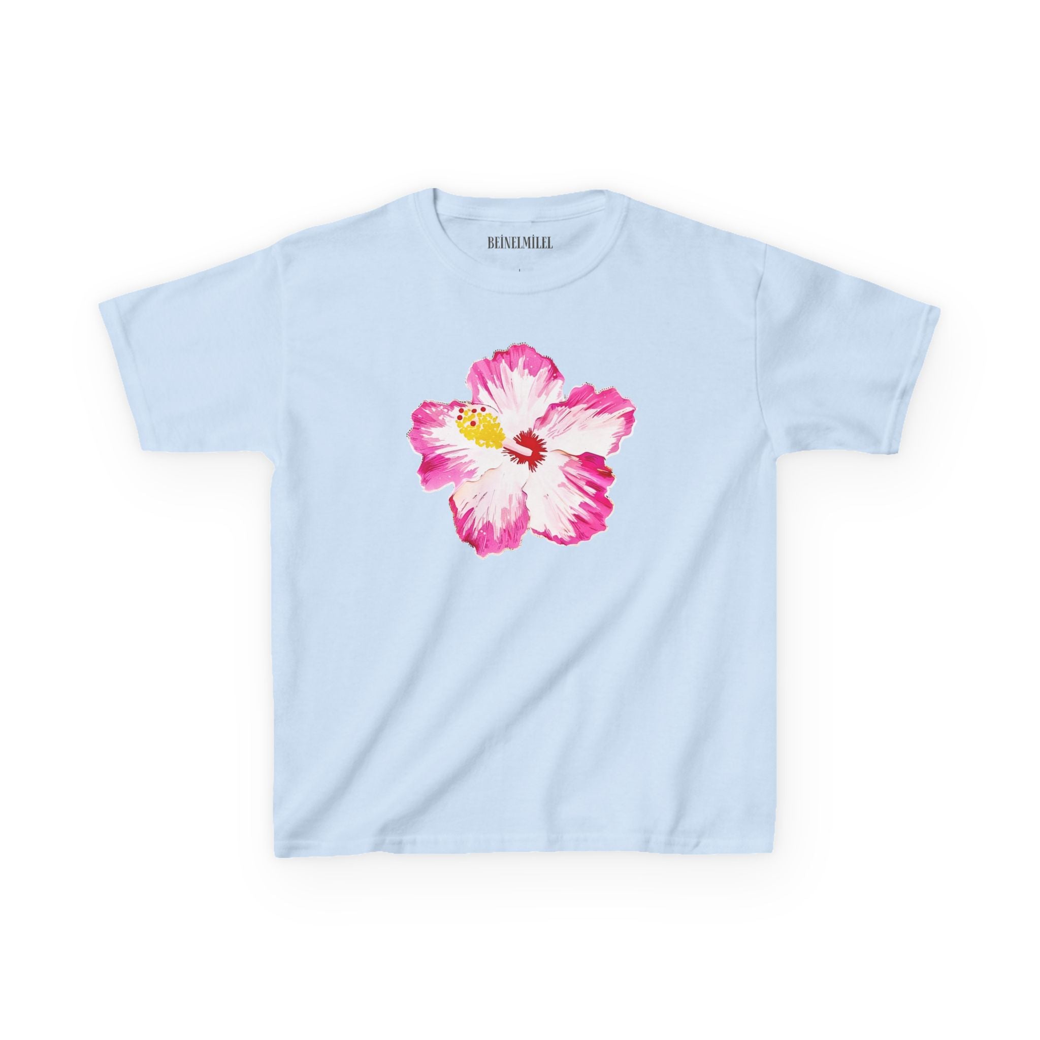 Tropical Hibiscus Baby Tee