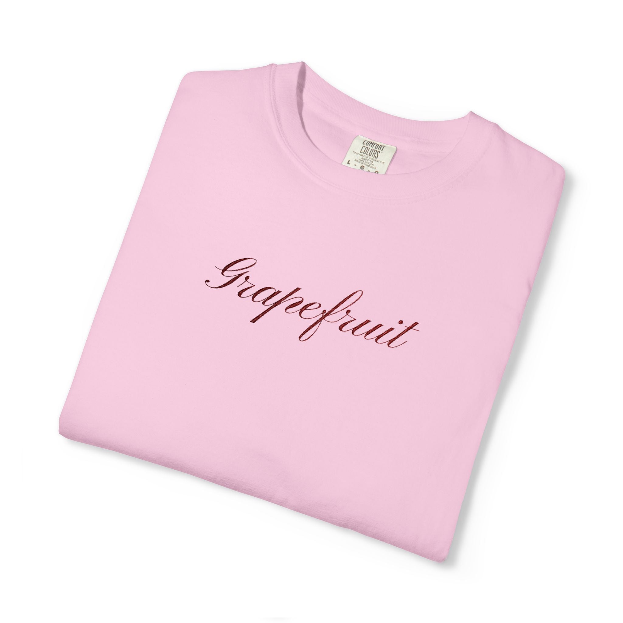 Grapefruit Embroidered Comfort Colors® T-Shirt
