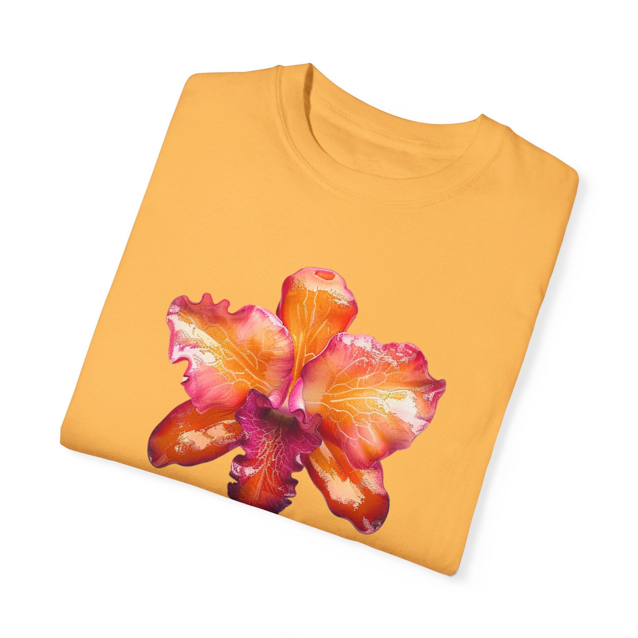 Orchid flower shirt