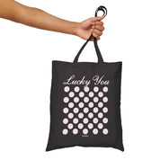 black tote bag