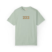 222 Angel Number Embroidered Comfort Colors® T-Shirt