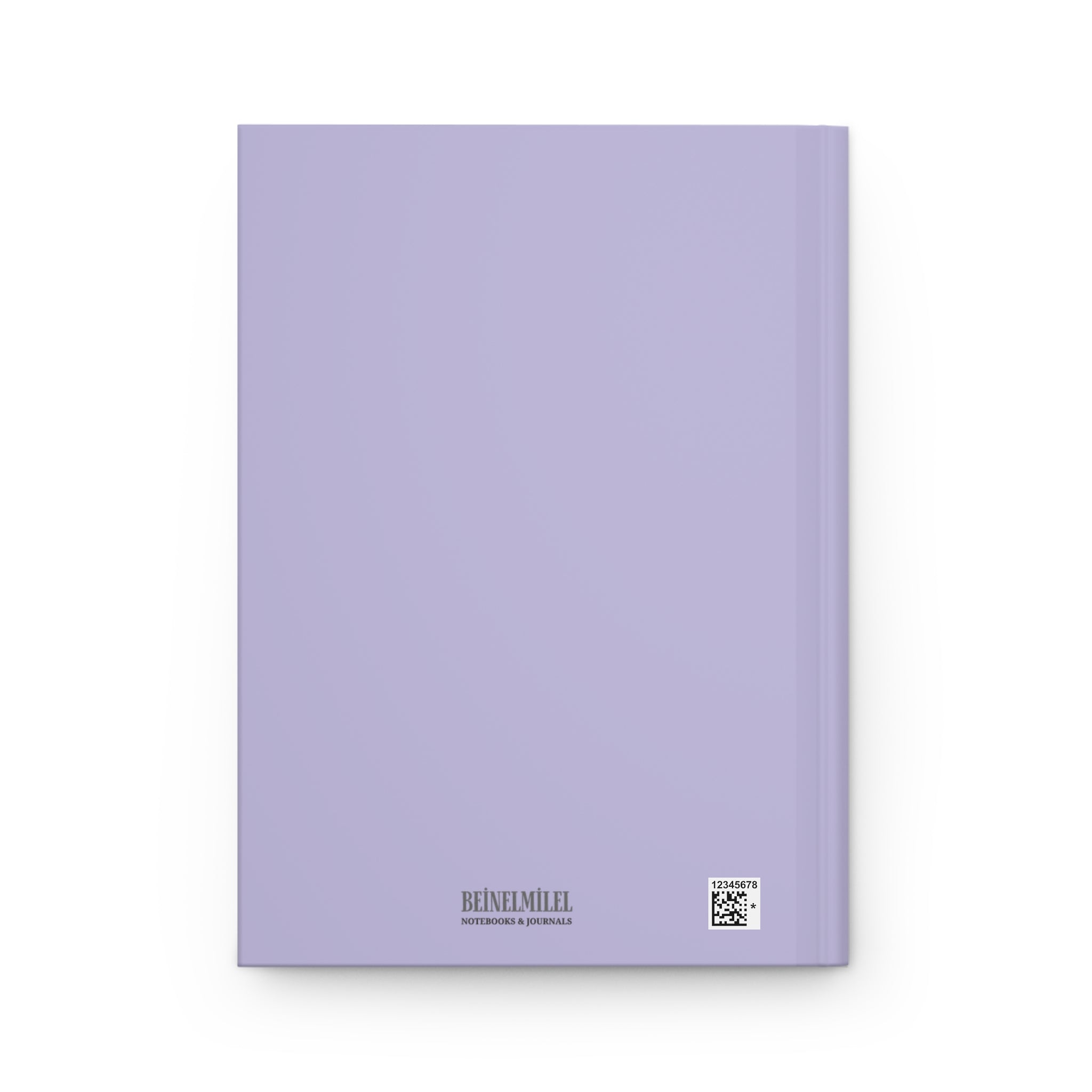 Custom Lavender Notebook - 150 Lined Pages & Hard Cover