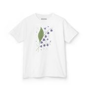 Whimsical Print Lilly of the Valley Baby Tee