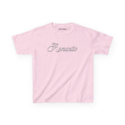 Romantic - Cursive Slogan Baby Tee