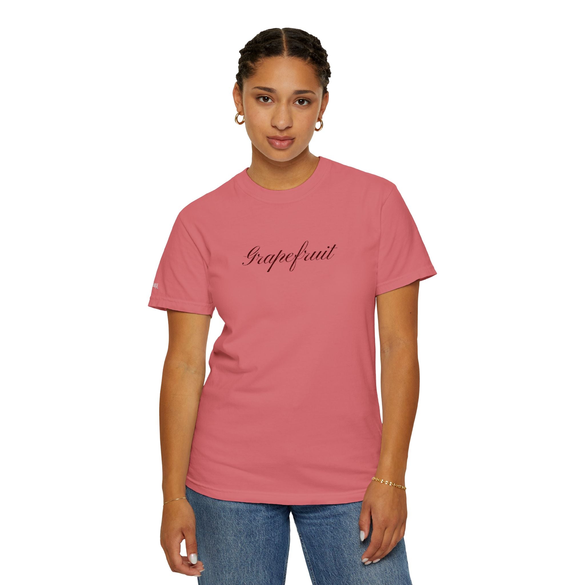 Grapefruit Embroidered Comfort Colors® T-Shirt