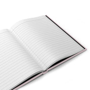 Custom Rose Quartz Pink Notebook - 150 Lined Pages & Hard Cover