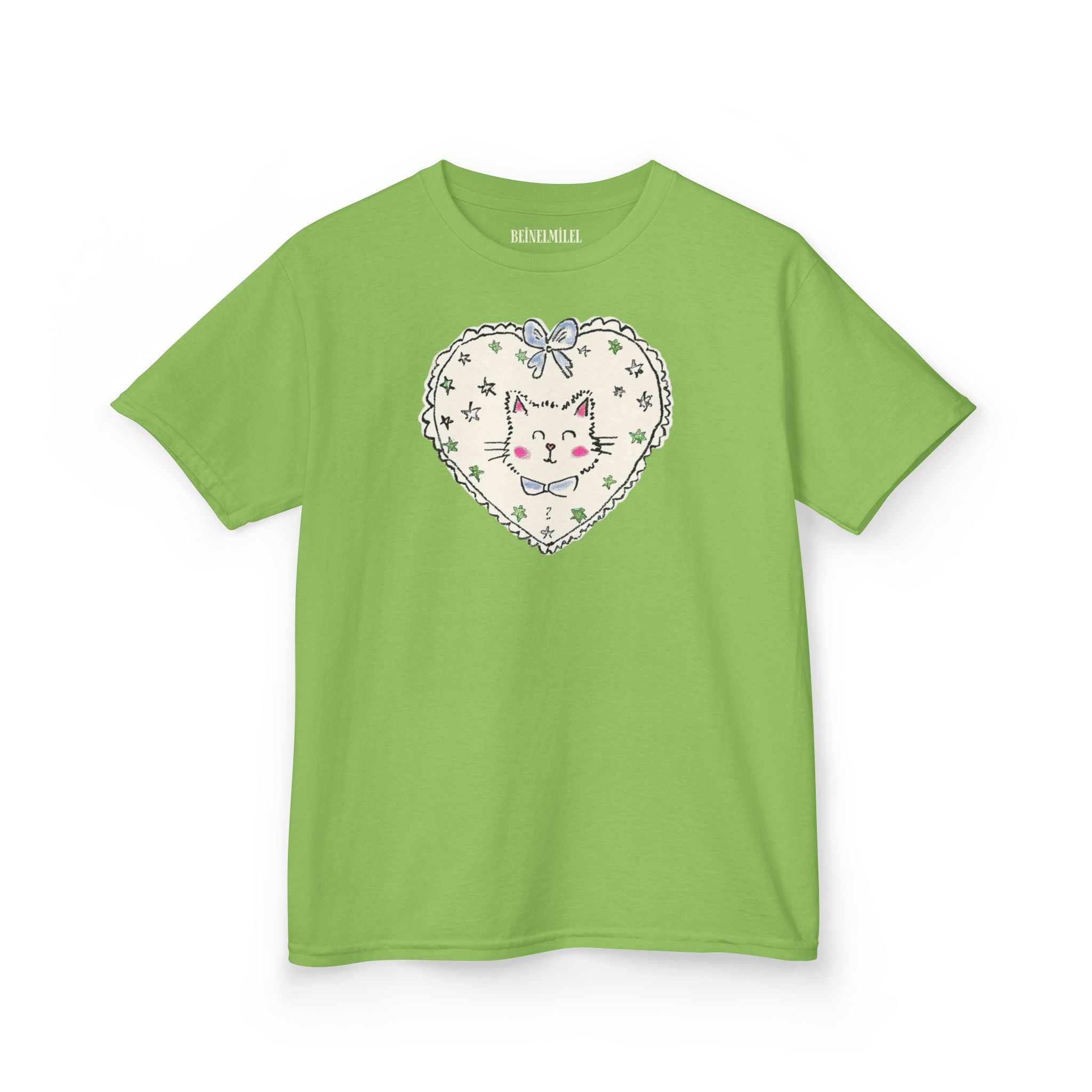 Cute Cat Print Baby Tee