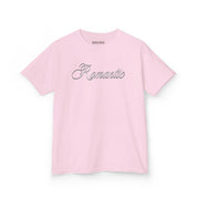 Romantic - Cursive Slogan Baby Tee