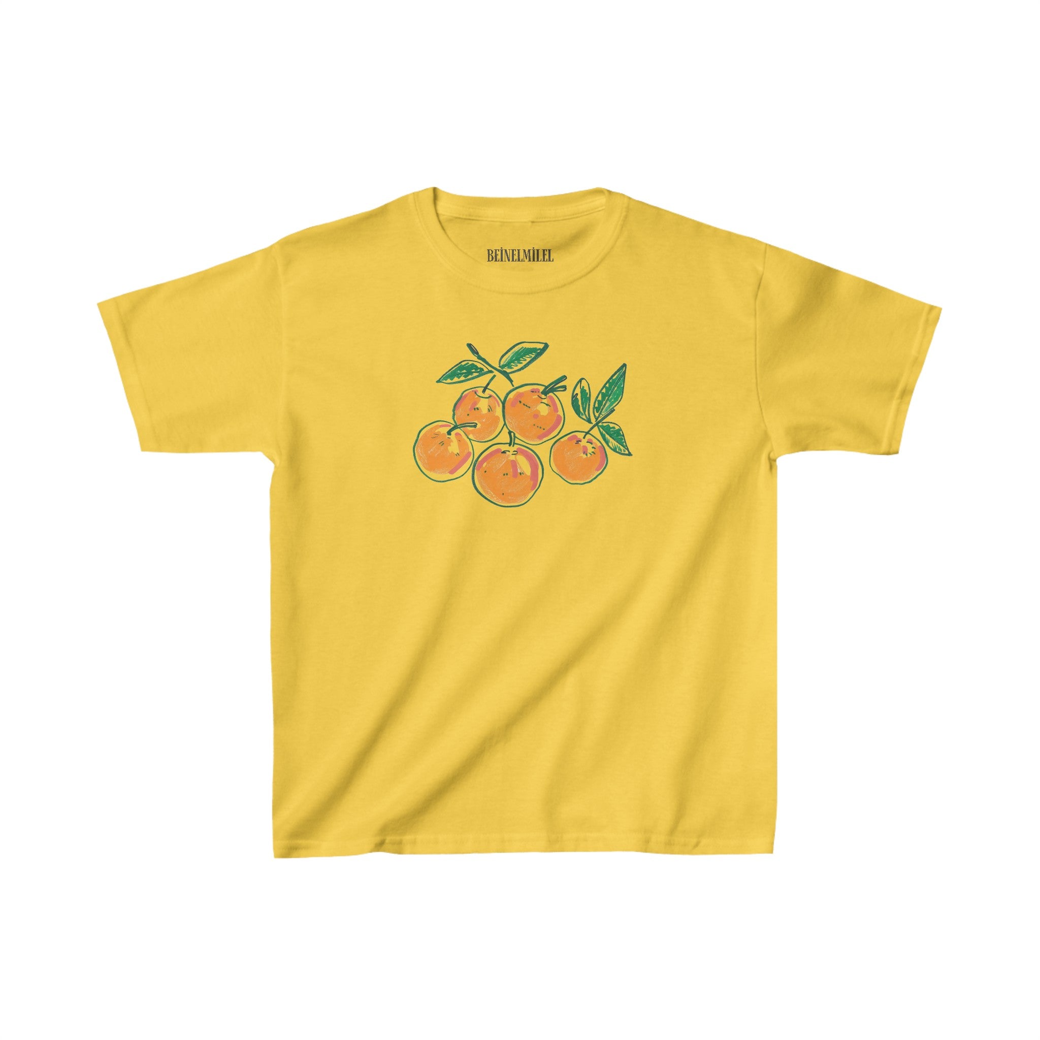 Orange Graphic - Baby Tee