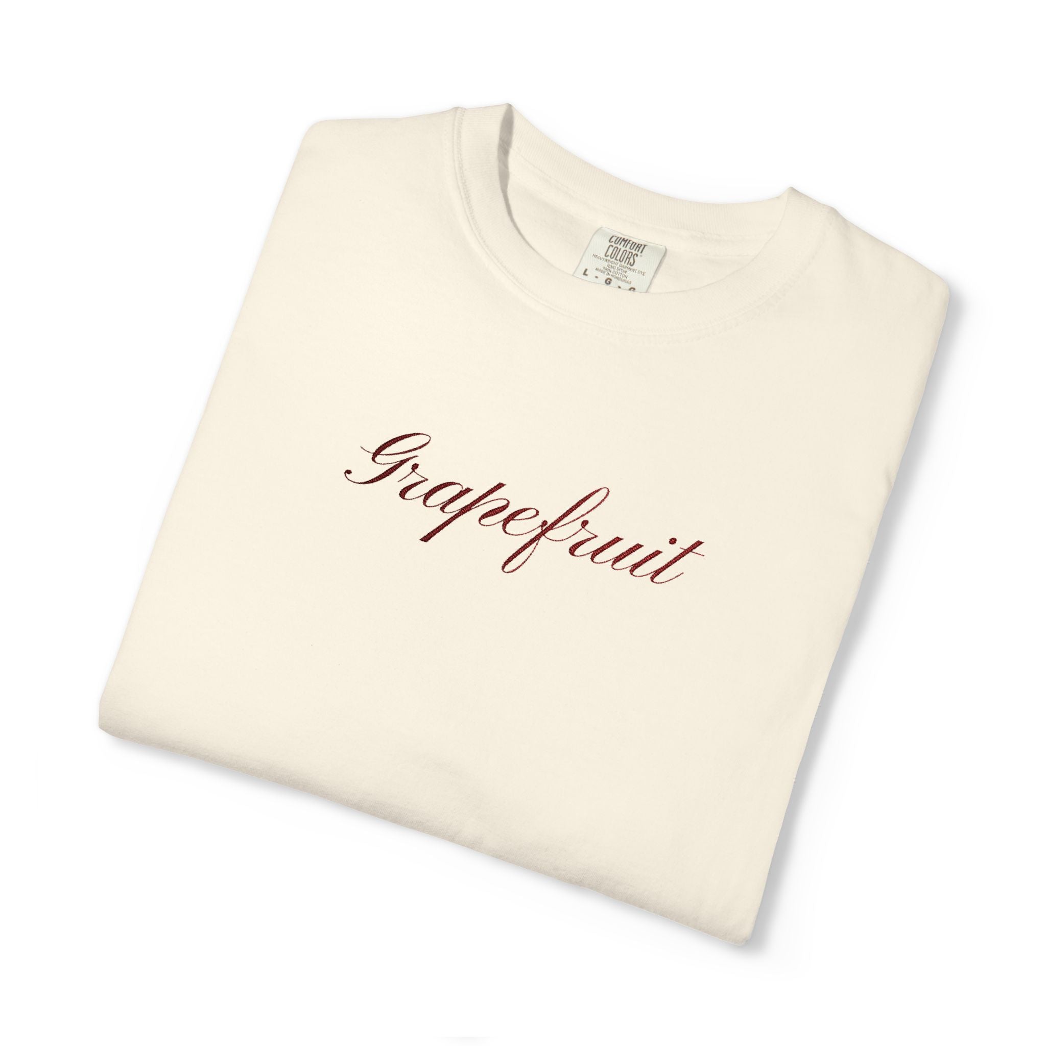 Grapefruit Embroidered Comfort Colors® T-Shirt