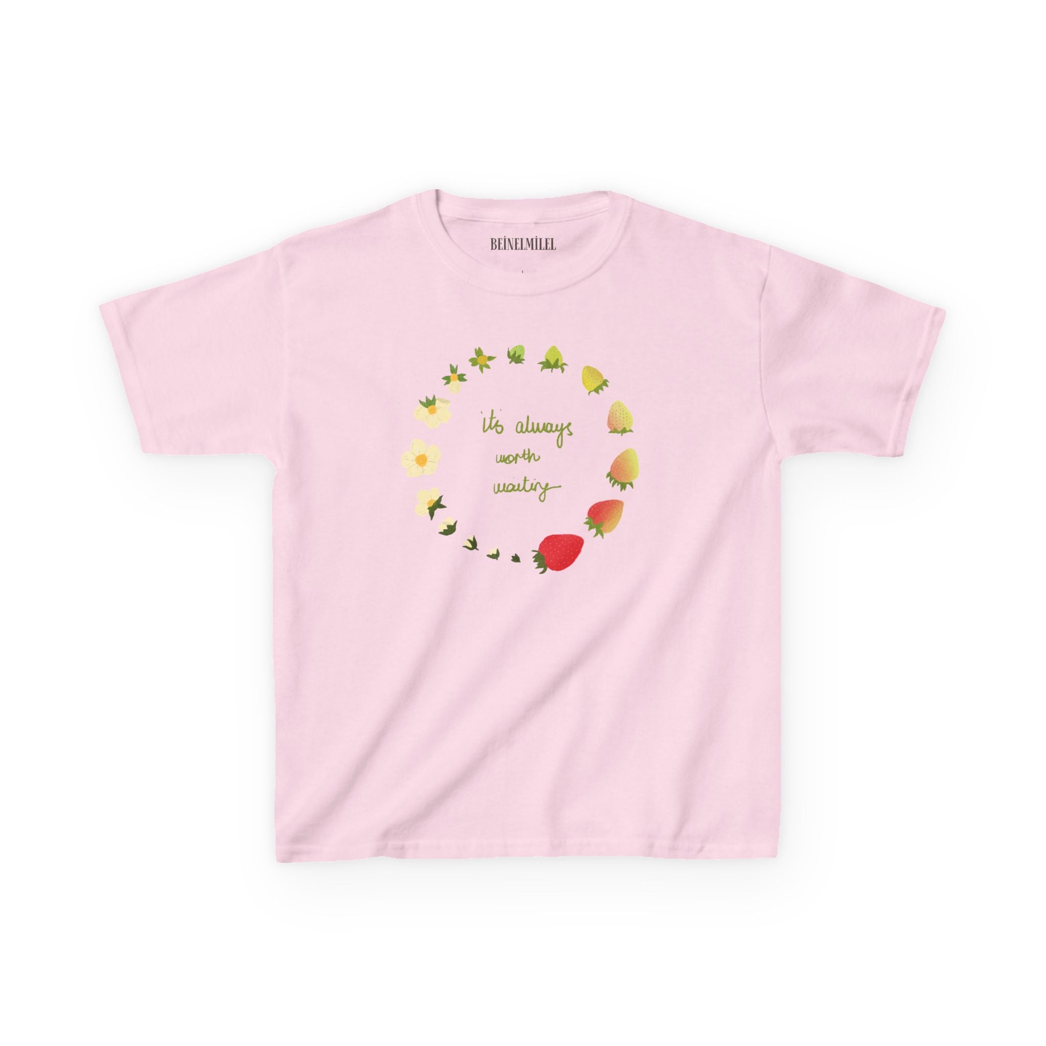 Strawberries - Worth Waiting Baby Tee