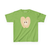 Apple Slice Baby Tee – Green & Red Fruit Graphic