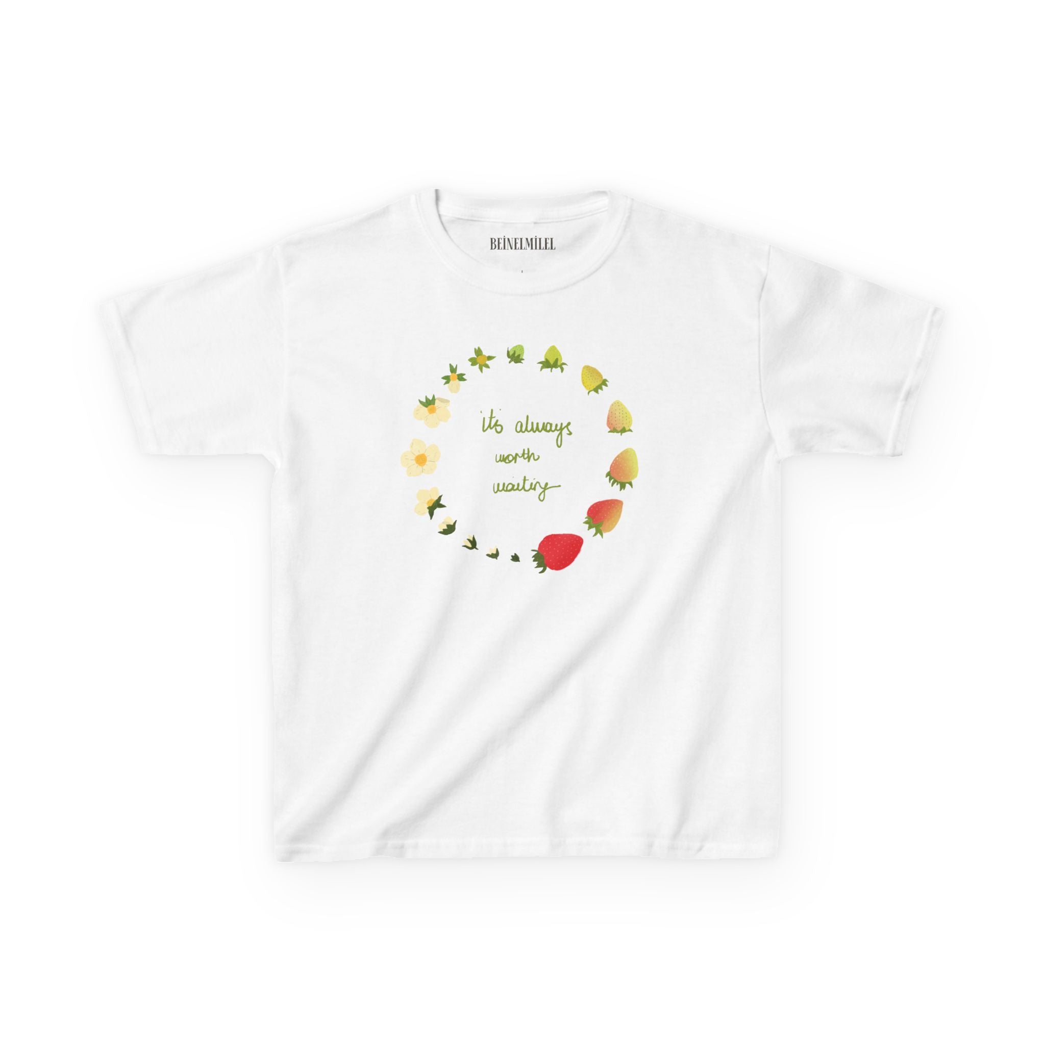Strawberries - Worth Waiting Baby Tee