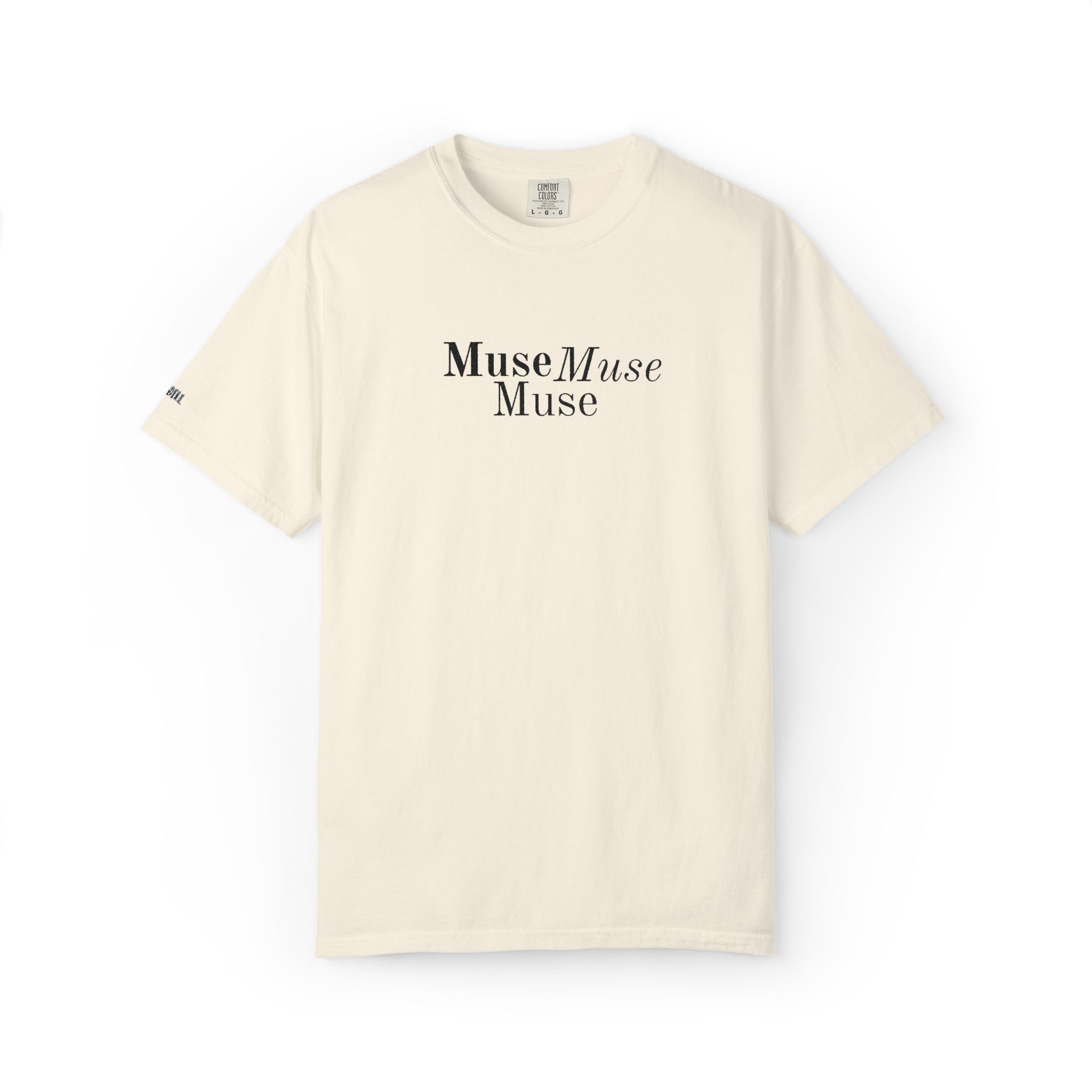 Muse Muse Muse Embroidered Comfort Colors® T-Shirt
