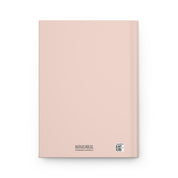 Custom Peach Puff Notebook - 150 Lined Pages & Hard Cover
