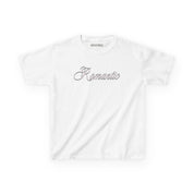 Romantic - Cursive Slogan Baby Tee