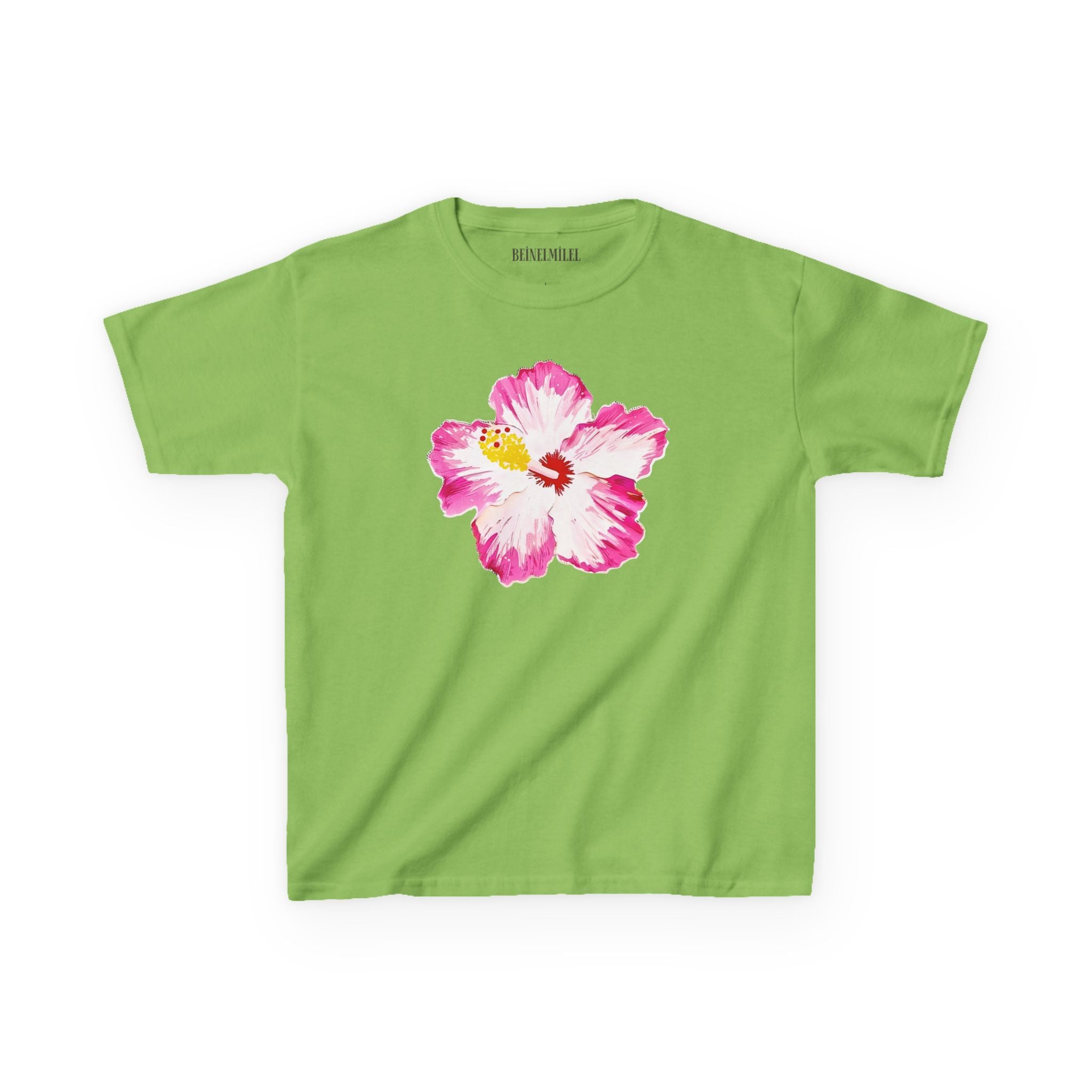 Tropical Hibiscus Baby Tee
