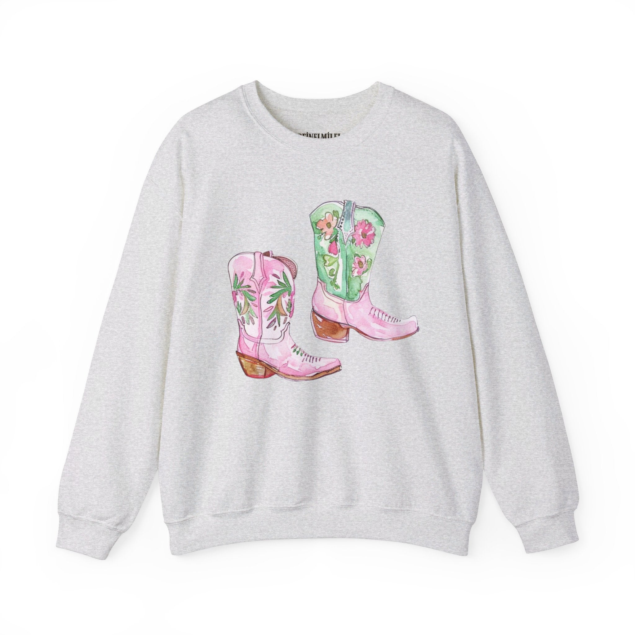 Cowgirl boots sweatshirt