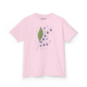 Whimsical Print Lilly of the Valley Baby Tee