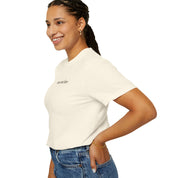 Personalization Text Embroidery Comfort Colors Tee