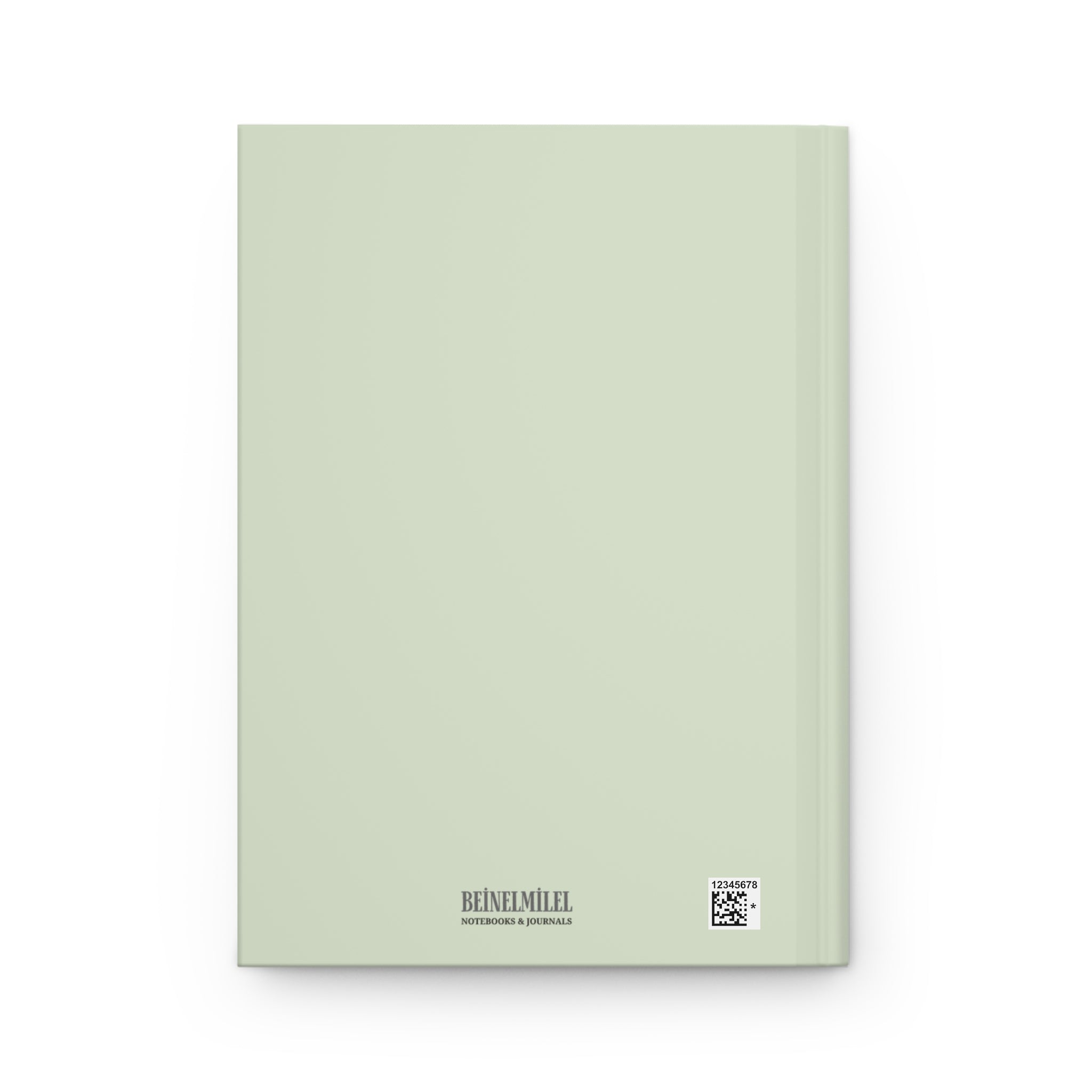 Custom Sage Green Notebook - 150 Lined Pages & Hard Cover