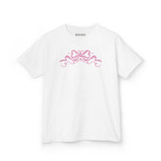 Pink Ribbon Detail Baby Tee