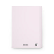 Custom Powder Pink Notebook - 150 Lined Pages & Hard Cover