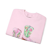 Cowgirl Boots - Crewneck Sweatshirt