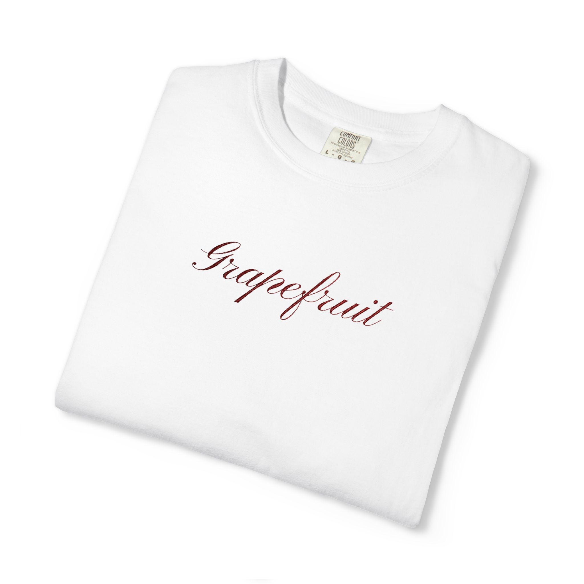 Grapefruit Embroidered Comfort Colors® T-Shirt