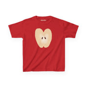 Apple Slice Baby Tee – Green & Red Fruit Graphic