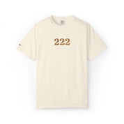 222 Angel Number Embroidered Comfort Colors® T-Shirt