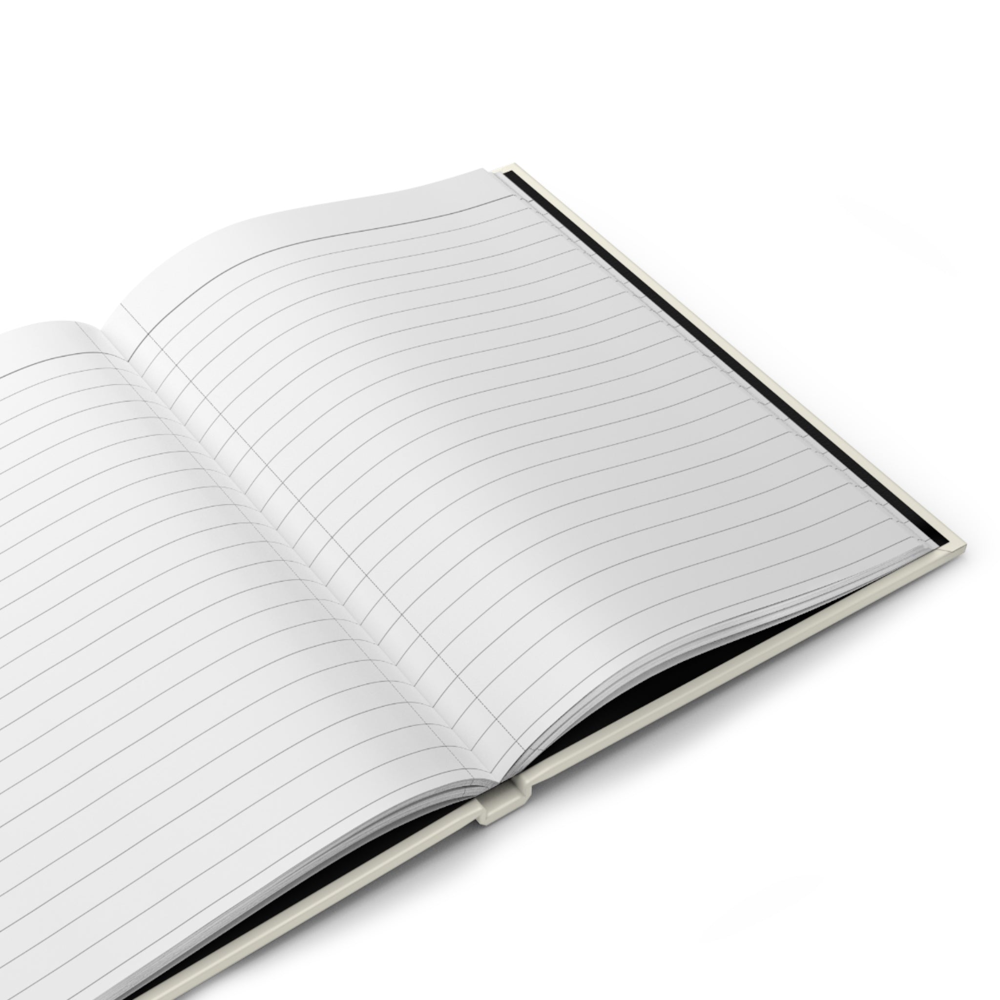 Custom Soft Butter Notebook - 150 Lined Pages & Hard Cover