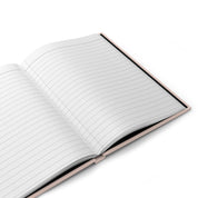 Custom Peach Puff Notebook - 150 Lined Pages & Hard Cover