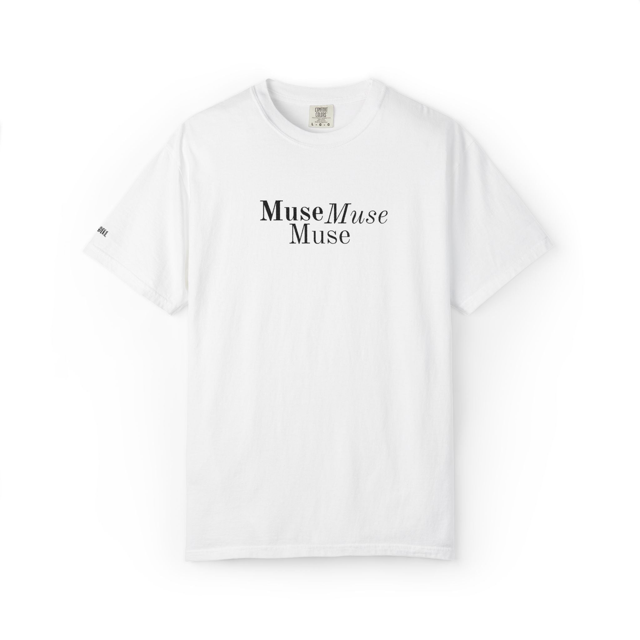 Muse Muse Muse Embroidered Comfort Colors® T-Shirt