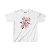 lilly flower baby tee